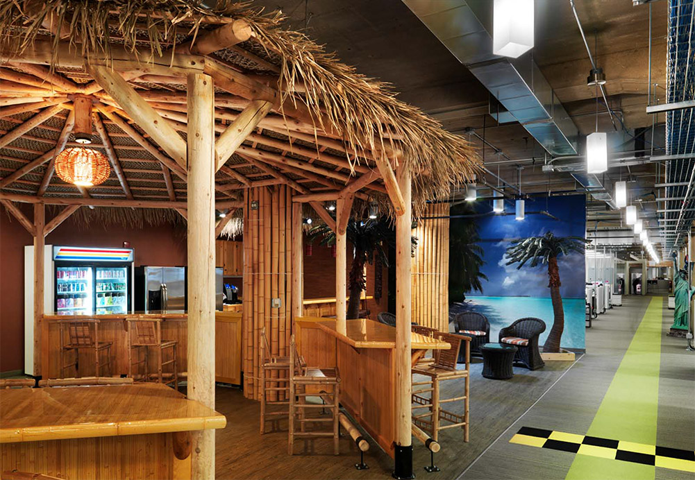 Themed break area