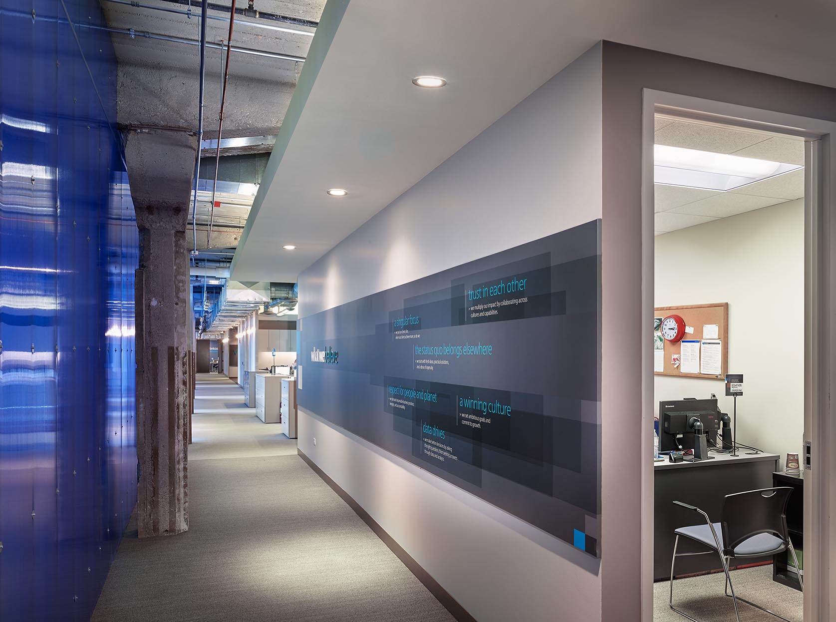 Branded corridor